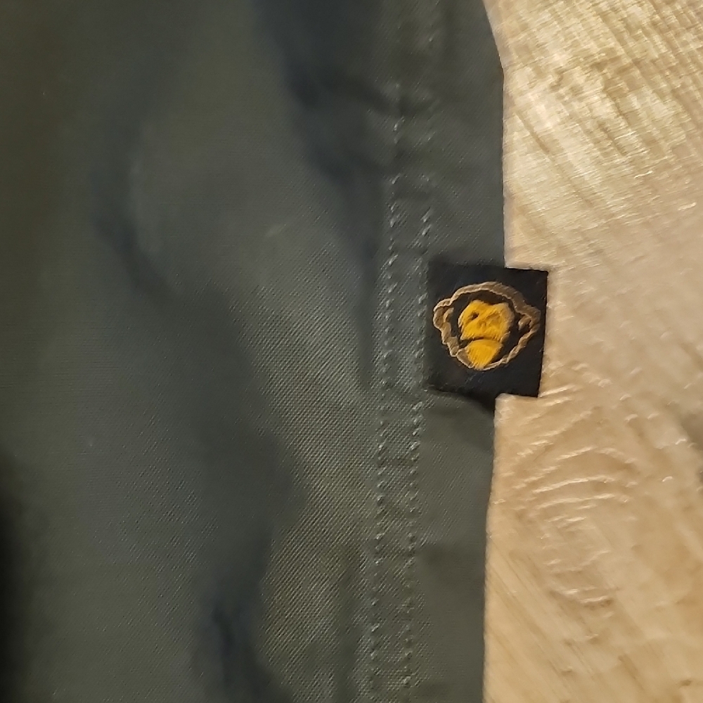 Howler Brothers Charcoal and Gold Casual Shirt - XL - Picture 4 of 6